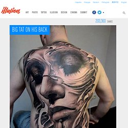 Big Tat on his Back & Illusion & The Most Amazing Creations in Art, Photography, Design, and Video.