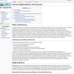 Manual BigBlueButton Participante - WikiSalud