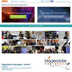 Biggerplate Unplugged - Utrecht