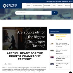 Are You Ready for the Biggest Champagne Tasting?