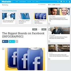 The Biggest Brands on Facebook [INFOGRAPHIC]