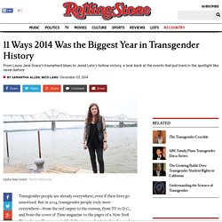 11 Ways 2014 Was the Biggest Year in Transgender History