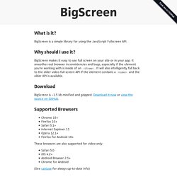 BigScreen