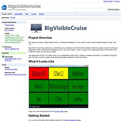 bigvisiblecruise - Project Hosting on Google Code