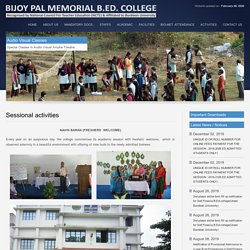 Bijoy Pal Memorial B.Ed. College - Burnpur