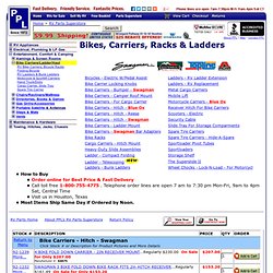 Bikes, Carriers, Racks & Ladders