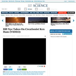 Bill Nye Takes On Creationist Ken Ham