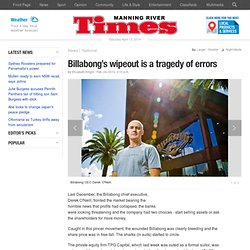 Billabong's wipeout is a tragedy of errors - National News - National - General - Manning River Times