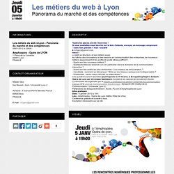 Les métiers du web à Lyon - Panorama du marché et des compétences