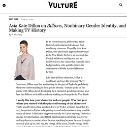 Asia Kate Dillon On Billions And Nonbinary Gender Identity