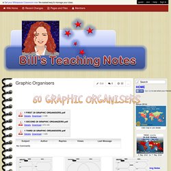 BillsTeachingNotes - Graphic Organisers