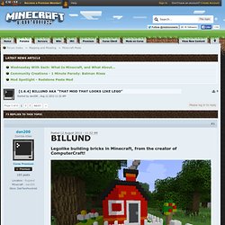 6.2] BILLUND - Legolike building bricks in Minecraft!