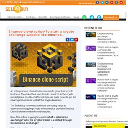 Binance Clone Script Demo