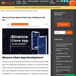 Binance Clone App Development For Android & iOS