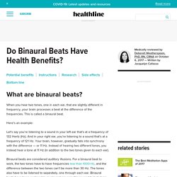 Binaural Beats: Sleep, Therapy, and Meditation