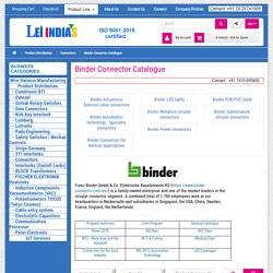 Binder Connector Distributor