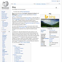 Bing (Wikipedia)