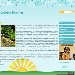 Valerie Bloom