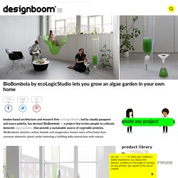 BioBombola by ecoLogicStudio is a domestic algae garden