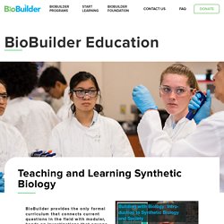 Education - BioBuilder
