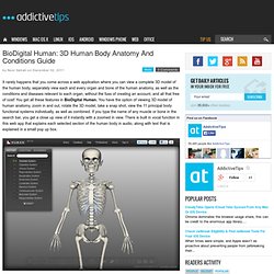 BioDigital Human: 3D Human Body Anatomy And Conditions Guide