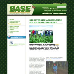 Bretagne Agriculture Sol et Environnement - BASE