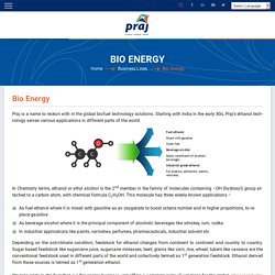 Ethanol From Molasses - Praj Industries