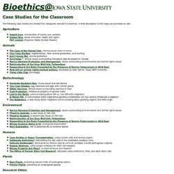 ISU Bioethics Outreach