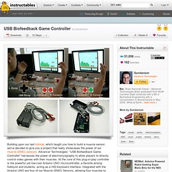 USB Biofeedback Game Controller