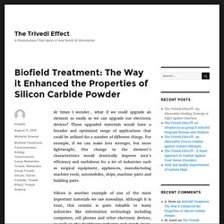 Biofield Treatment by Mahendra Trivedi