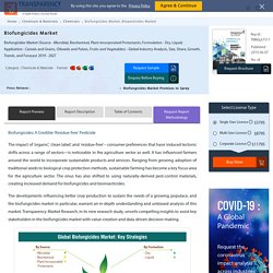 Biofungicides Market to Surpass US$ 730 Mn by 2027