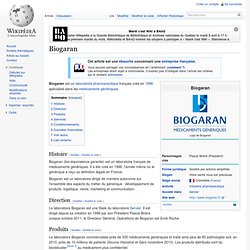 Biogaran Wikipedia