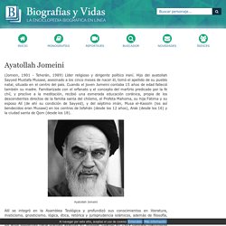 Biografia de Ayatollah Jomeini