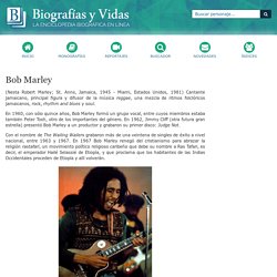 Biografia de Bob Marley