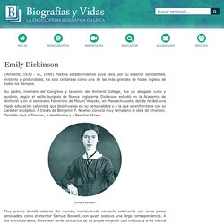 Biografia de Emily Dickinson