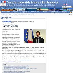 RomainSerman Consul de France à San Francisco