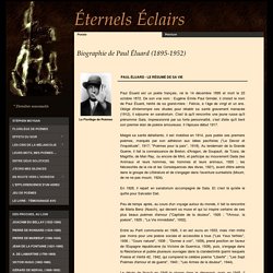Biographie de Paul Éluard