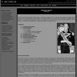 Biographie de dictateur - Francisco Franco (1892-1975)