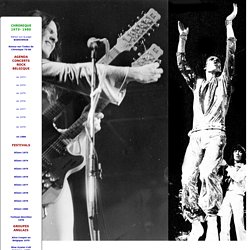 L'histoire du rock vu de Belgique - Années 1973 à 1980 - Festivals rock - Biographie, discographie des groupes belges, Salles Cinema 60-70