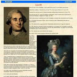 Biographie Louis XVI