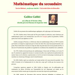 Galileo Galilei - Biographie