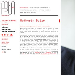 Mathurin Bolze - Le metteur en scène
