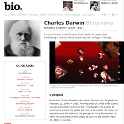 Charles Darwin - Biography - Biologist, Scientist