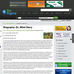 Biography: Dr. Mikel Harry