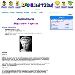 Biography for Kids: Augustus