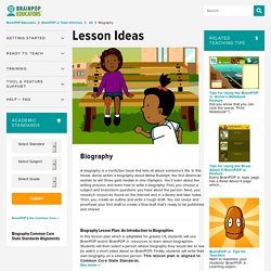 Biography Lesson Plans and Lesson Ideas