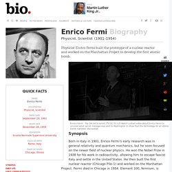 Enrico Fermi - Biography - Physicist, Scientist - Biography.com