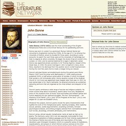 John Donne - Biography and Works