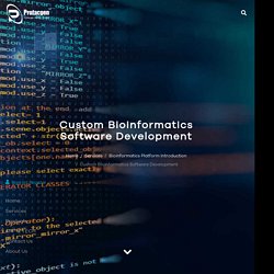 Custom Bioinformatics Software Development - Profacgen