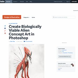 Create Biologically Viable Alien Concept Art in Photoshop